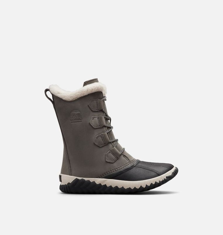 Womens Snow Boots Grey/Black - Sorel Out N About™ Plus Tall Duck Low - 429685-VJS